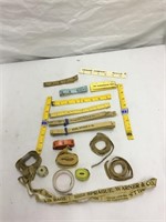 Group Lot Vintage Sewing Tape Measures