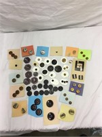 Collection Vintage Sewing Buttons