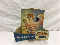 MCM Wilsonite Sunglasses Cardboard Sign Display