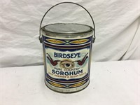 Birdseye Indiana Sorghum Advertising Tin Can