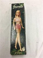 Vintage 1965 Francie Barbie Doll BOX ONLY