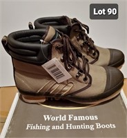 Hunting & fishing boots Yard art choice