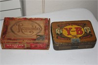 Cigarbox and tin