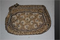 Vintage beaded purse made in Belgium