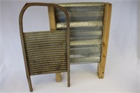 Set of two (2) washboards