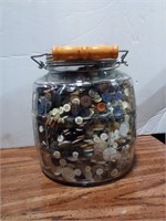 Button collection Large Jar