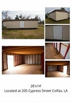 28x14 Portable Storage Building