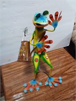 Yard Art Metal Frog