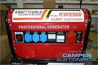 Generator, KraftWorld KW8500, benzin