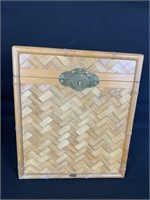 Tall Woven Chest