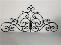 Decorative Wrought Iron Wall Cover