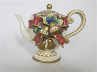 Fitz & Floyd Christmas Classsics Teapot