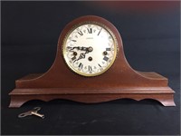 Vintage Emperor Wood Mantle Clock
