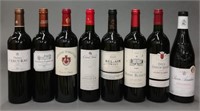 8 French Red Wines.