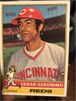 1976 Cincinnati Reds Cesar Geronimo Topps