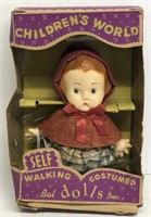 Children’s world walking costume doll vintage in
