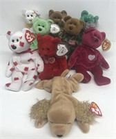Ty Beanie Babys with original tags some have tag