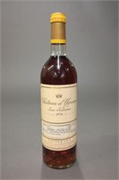 Chateau d'Yquem, 1976.