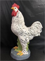 Large ceramic rooster