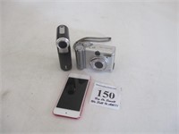 *IPOD TOUCH - CANON POWERSHOT A80 - VIDEO CAMERA