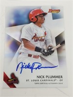2015 Bowmans Best Nick Plummer Signature RC