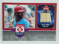 2006 Fleer Greats of the Game Ozzie Smith Relic