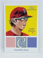 126/199 2010 Topps Colby Rasmus Relic RC