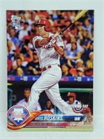 2018 Topps Opening Day Rhys Hoskins RC #82