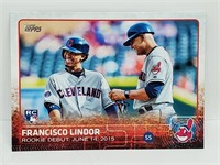 2015 Topps Update Series Francisco Lindor RC