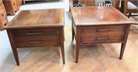 Pair of MCM end tables