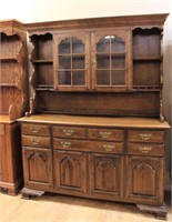 Vintage Temple Stuart 2 piece farmhouse hutch