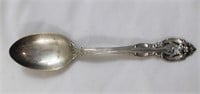 Crown Baroque sterling silver serving spoon