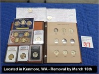 LOT, (25) ASSORTED US $1 COINS TO INCLUDE: (1)