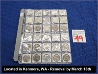 LOT, APPROX (70) ASSORTED KENNEDY HALF DOLLARS