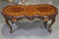 ANTIQUE FRENCH INLAID TABLE