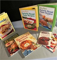 Variety of cookbooks lot