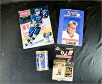SIGNED BRETT HULL BOOK & COLLECTIBLES