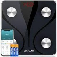 ZOETOUCH Bluetooth Body Fat Scale with iOS and
