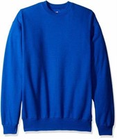 Hanes Men's XL EcoSmart Fleece Sweatshirt,Deep