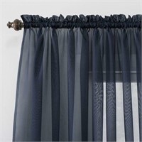 No. 918 Emily Sheer Voile Rod Pocket Curtain