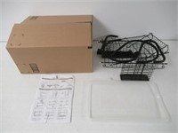 "Used" Wire Dish Rack, Black - Unknown Make/Model