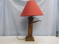 Wood Lamp (Works) 24" T