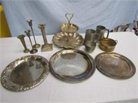 Mixed Lot Metal Dishes