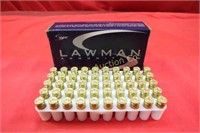 Ammo: 9mm 50 Rounds Speer Lawman 147 Gr. TMJ