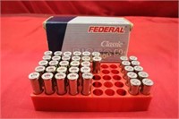 Ammo .357 Mag 27 Rounds 10 Brass Federal