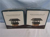 Solar Powered Post Caps