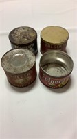 Vintage Folgers coffee tins