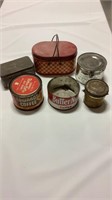 Vintage tins