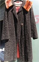 Astra Coat Fur & Nylon Estimated to Be XL