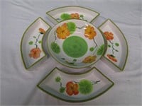 Ambiance 5Pc Section Server. Bowl is 8 1/2" D